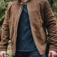 Veste en cuir pour hommes Vestes à usage quotidien pour hommes Qualité d'exportation Qualité supérieure Doublure intérieure souple Nombreuses options en vrac