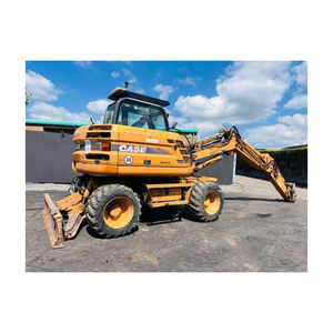 Excavadora de ruedas con caja, máquina potente y duradera, diseño eficiente para excavación y material de construcción de carreteras - Product Image 2