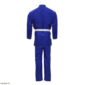 Negro Gi venta al por mayor Judo azul uniforme 750G 100% algodón Unisex Judogi serigrafía logotipo personalizado - Product Image 6