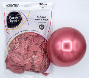 Globos Decorativos R12-30CM Cromados para Regreso a Clases y Fiestas de Pascua, Decoraciones de Boda, Venta al por Mayor en España - Product Image 4