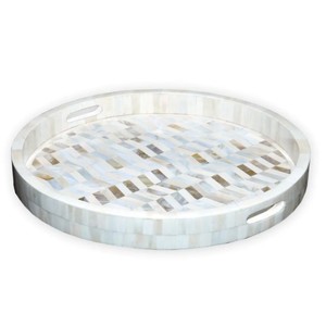 Vaisselle en nacre plateaux de service de table élégants plats décoratifs pour la maison et les accessoires d'ustensiles de cuisine - Product Image 6