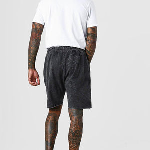 Men's Bulk <b>Shorts</b> Custom Logo <b>Towel</b> <b>Shorts</b> Beach Vintage Distressed Acid Washed <b>Shorts</b> - Product Image 6