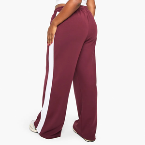 Pantalones Deportivos para Mujer, OEM/ODM, Poliéster/Algodón, Estilo Urbano, Corte Holgado, Personalizados con Estampado, Cintura Elástica con Cordón - Product Image 5