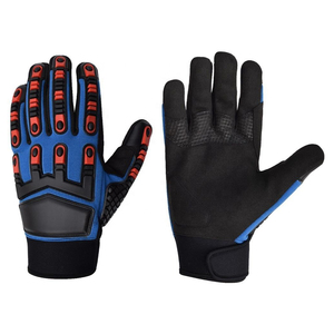 Guantes resistentes a impactos de Palma de alta calidad Guantes de seguridad mecánicos de trabajo TPR Guantes de aceite y gas - Product Image 1