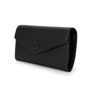 Cartera Corta Unisex de Cuero Vacuno, Cartera de Cuero Genuino con RFID, Estilo Vintage, Gran Capacidad, Tipo Sobre, Delgada, para Teléfono - Product Image 4