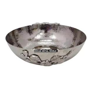 Bol à chocolat en métal doré de qualité de luxe Nouveau bol de service de table pour la maison moderne pour les mariages Bol à chocolat pour hôtel - Product Image 2