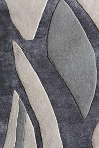 Tapis moderne à poils longs 100% laine de Nouvelle-Zélande, fait main, avec envers en latex, style indien, personnalisable, pour salon, décoration intérieure - Product Image 3