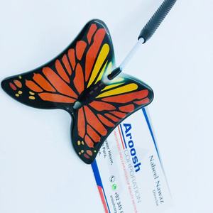 Pince à épiler à sourcils en forme de papillon en gros, pointe pointue, marque privée inspectée pour des inspections de beauté durables pour les cils - Product Image 6