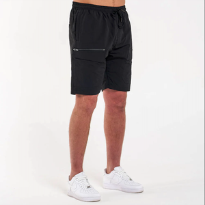 Ensemble survêtement personnalisé deux pièces Ensemble short design Streetwear Ensemble survêtement homme coupe-vent veste courte - Product Image 2