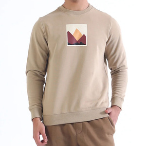 Sweat-shirt pour homme à impression numérique personnalisée, polaire premium, col rond, hiver, épais, chaud, décontracté, quotidien, streetwear, 370g, approvisionnement en vrac - Product Image 3