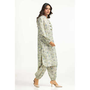 Conjunto Casual IUSTTS-2154 Primavera/Verano de 2 Piezas en Crepé Talla XS con Diseño Estampado - Product Image 3