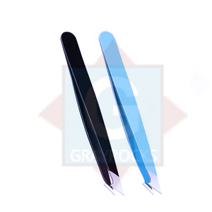 Pince à épiler à sourcils en acier inoxydable de qualité supérieure vente en gros - Product Image 1