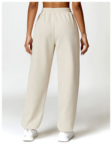 Pantalones de chándal de algodón de alta calidad para mujer Joggers de moda con tobillo ajustable Pantalones de chándal de cintura media para mujer al por mayor - Product Image 4