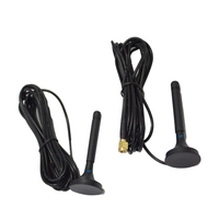 Antenne Wi-Fi externe double bande Ts9 5G, routeur 5 GHz, antenne Wi-Fi à montage magnétique 2,4G 5G, antenne amplificatrice Wi-Fi longue portée