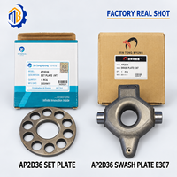 AP2D12 AP2D21 AP2D25 AP2D36 Suku Cadang Perbaikan Pompa Hidrolik Piston Shoe Valve Plate Rotary Group untuk Mini Excavator