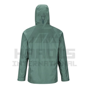 Chaqueta de lluvia cortavientos impermeable y personalizada de talla grande para hombre, chaquetas de lluvia para caza al aire libre para hombre - Product Image 4