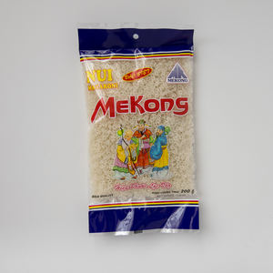 Pasta de arroz corta sin azúcar sin gluten OEM FORMA DE Sedanini hecho en Vietnam para exportación de alimentos del Mekong - Product Image 5