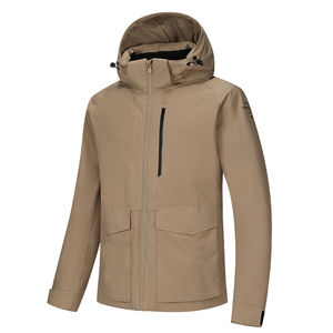 Chaqueta Bomber Unisex Formal para Exteriores, Premium, de Alta Calidad, Impermeable, Gruesa, Resistente al Viento, con Cuello Alto - Product Image 1