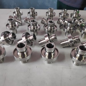 Thép không gỉ 304 <span class=keywords><strong>CNC</strong></span> biến thành phần hệ thống thủy lực DIN dung sai tiêu chuẩn 0 01mm đánh bóng độ chính xác cao nhanh - Product Image 2