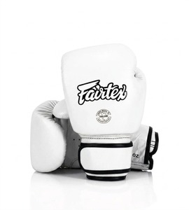 ถุงมือชกมวย Fairtex คุณภาพสูง สีส้ม หนังแท้ น้ำหนักเบา กันน้ำ แบบผูกเชือก สำหรับฝึกซ้อมและแข่งขัน MMA มวยไทย - Product Image 6