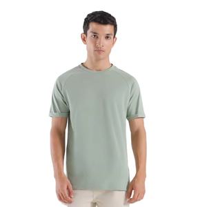 เสื้อยืดพรีเมี่ยม unisex สำหรับผู้ชายเสื้อยืดผ้าฝ้ายโพลีเอสเตอร์แบบยาวคุณภาพสูงขนาดโอเวอร์ไซส์ - Product Image 6