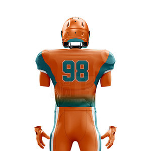 Uniformes de fútbol americano baratos impresos personalizados conjunto de uniforme de fútbol americano de alta calidad - Product Image 6