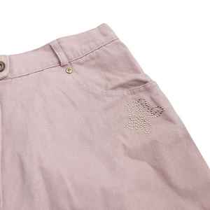 กางเกงยีนส์ขาสั้นผ้าฝ้ายสั่งทำขนาดพิเศษ ยี่ห้อ Jeanagers งานฝีมืออื่นๆ กางเกงยีนส์ขาสั้น MS Handicraft พิมพ์ลายตามสั่ง - Product Image 5