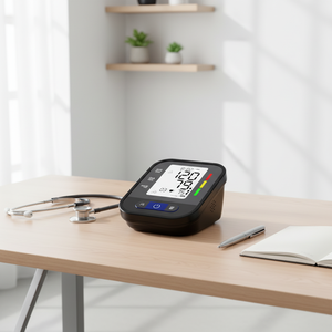 Tensiomètre numérique médical AOJ le plus vendu |   Moniteur portable rechargeable automatique certifié CE, prêt pour la maison et le bureau - Product Image 1