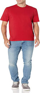 Camiseta de Moda de Manga Corta para Hombre, Cómoda, Transpirable, Ecológica, de Secado Rápido, 220 GSM, 50% Poliéster, 50% Algodón, Talla Grande - Product Image 3