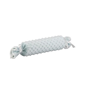 Almohada Antivuelco Verde con Patrón de Puntos Tejidos - Product Image 1