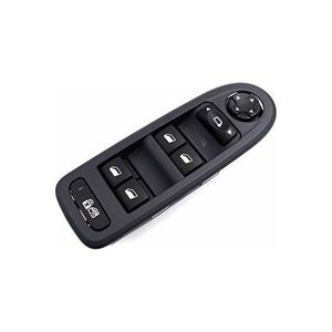 Interruptor Automático Negro Izquierdo con Espejo Plegable Compatible con 308 08-14 508 09-17 C5 08-15 - Product Image 1