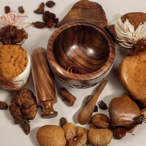 Molinillo de especias de diseño clásico, mortero de madera y Maja, trituradora de pastillas, cuenco de hierbas, artículos para el hogar y la cocina, mortero y Maja decorativos - Product Image 2