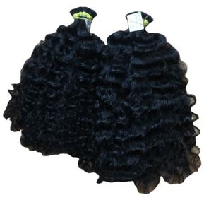 10A จากกัมพูชาผมมนุษย์แท้หยิกเป็นลอนหยิกแบบหยิกทรงอัฟโฟร - Product Image 1