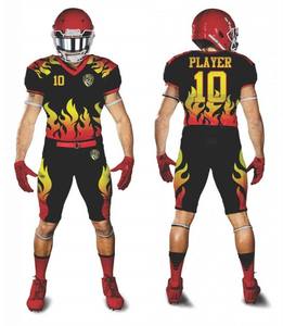 Uniforme de football américain de belle conception Top respirant de haute qualité Tendance avec manches courtes Prix de gros pour adultes - Product Image 1