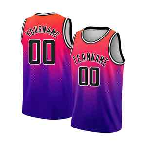 Maillot de basket-ball pour hommes entièrement personnalisé style parfait vente à chaud prix bas meilleur design maillot de basket-ball avec poids léger - Product Image 3