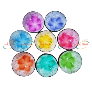 Nghệ nhân làm bằng tay dừa bát sinh thái thân thiện bền vững tùy chỉnh thiết kế trực tiếp từ Việt Nam nhà sản xuất toàn cầu bán buôn - Product Image 1