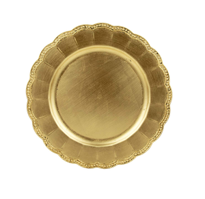 Assiette de chargeur d'ustensiles de cuisine de qualité standard avec plusieurs finitions Assiette alimentaire en métal massif Design moderne - Product Image 6