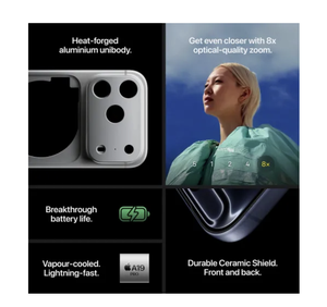 AppleiPhone 17Pro 17ProMax 17Air (256GB/512GB/1TB/<b>2TB</b> StorageS 48MP PhotoQuality) - Product Image 4