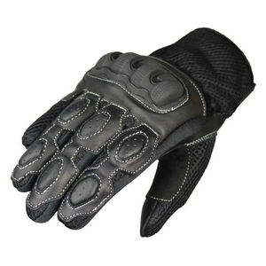 Gants de moto en cuir de course de haute qualité au design unique 2025, respirants, compatibles avec les écrans tactiles, évacuant l'humidité, fabriqués au Pakistan - Product Image 4