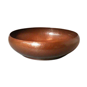 Bol à pédicure et manucure de forme ronde au design moderne, bol à pédicure en cuivre martelé de haute qualité à prix acceptable - Product Image 2