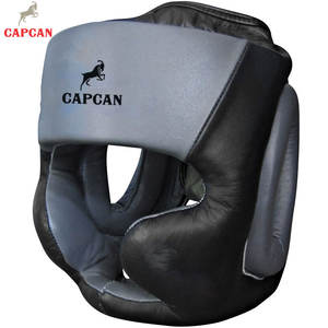 Protector de Cabeza de Boxeo de Cuero Ligero de Diseño Personalizado - Equipo de Protección de Alta Calidad para Peleas - Product Image 2