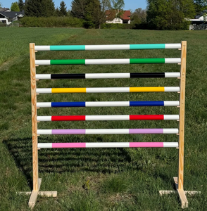 Ngựa tập nhảy có thể điều chỉnh chiều cao 110 cm, làm từ gỗ thông chắc chắn, dùng cho huấn luyện khả năng nhanh nhẹn - Product Image 6