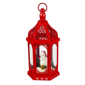 Creative Square Metal Iron <b>Lantern</b> Home Decoration Hanging <b>Candle</b> <b>Holder</b> with Attractive Design for Christmas & Wedding Events - Product Image 2