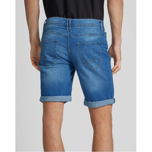 Haute qualité 100% coton Denim Shorts pour hommes nouvelle mode d'été déchiré Design décontracté personnalisable DTG imprimé hommes Denim court - Product Image 4