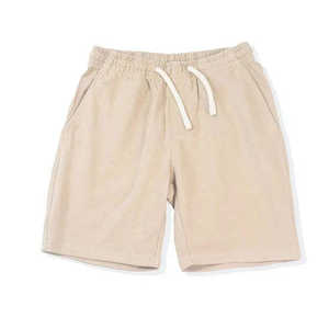 Short de jogging en éponge française 100% coton polaire OEM Custom Made Vintage Plain Men Boxer Style Raw Casual Drawstring Design - Product Image 6