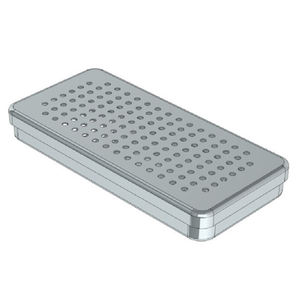 Boîte d'instruments orthopédiques pour chiens en acier inoxydable perforé 21x10x3 pour les soins de santé des animaux - Trousse chirurgicale réutilisable - Product Image 6