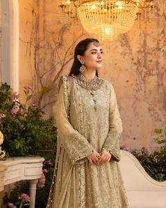 ชุดแต่งงานแบบเป็นทางการใหม่ สไตล์ปากีสถาน ขนาดตามสั่ง ชุดมุสลิมสำหรับผู้หญิง พร้อมลายปัก ดีไซน์แบบอินเดีย สำหรับผู้หญิง WS INTERNATIONAL - Product Image 5