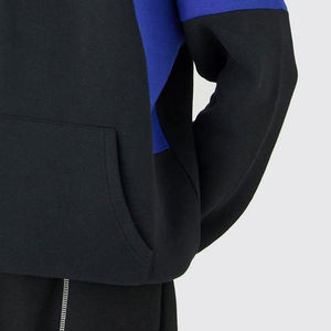 Nouveauté 2026 – Sweats à capuche pour hommes bicolores, design personnalisé, motif uni, épaules tombantes, coupe oversize, chauds pour l'hiver – Vente en gros - Product Image 5