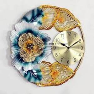 Modern <b>Frameless</b> Oversized Wooden <b>Wall</b> <b>Clocks</b> with Brown Accents and Minimalist Designs Ideal for Contemporary Interiors - Product Image 3