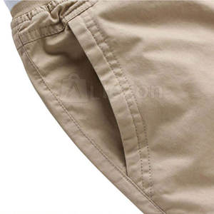 Pantalones cortos de hombre hechos de algodón estampado con logotipo personalizado para tamaño adulto pantalones cortos de fabricación pakistaní para hombre - Product Image 3